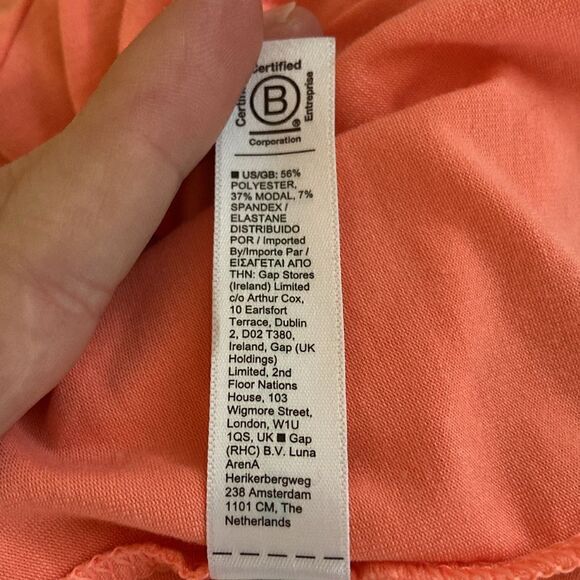 Athleta Coral Stratus II Lightweight Tee Short Sleeve T-Shirt Size Small - Picture 8 of 9